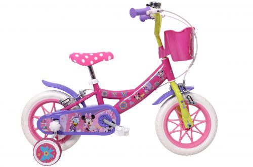 Rower 12 cali Myszka Minnie Mouse 12, rower dla dziewczynki Minnie Mouse 12 cali