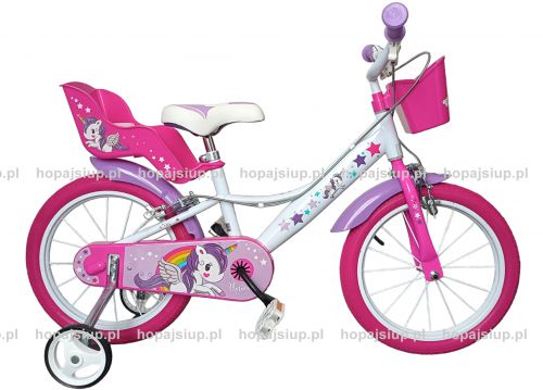 Rower dla dziewczynki 16 cali, rowerek 16 cali dla dziewczynki